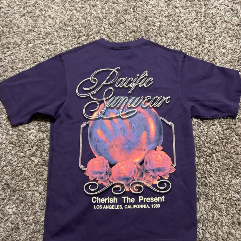 PacSun Purple Graphic T-Shirt